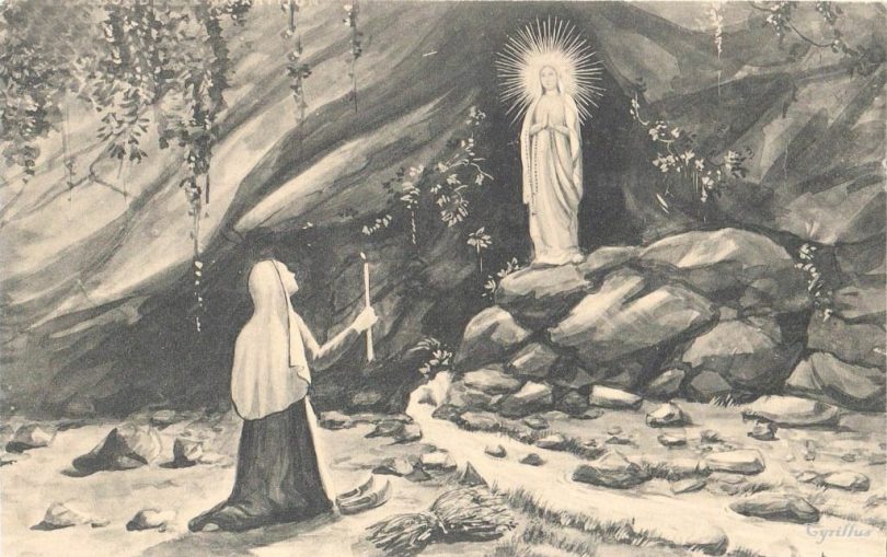 Apparitions At Lourdes France